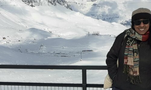 Day Trip to the Andes Mountains, west of Santiago.