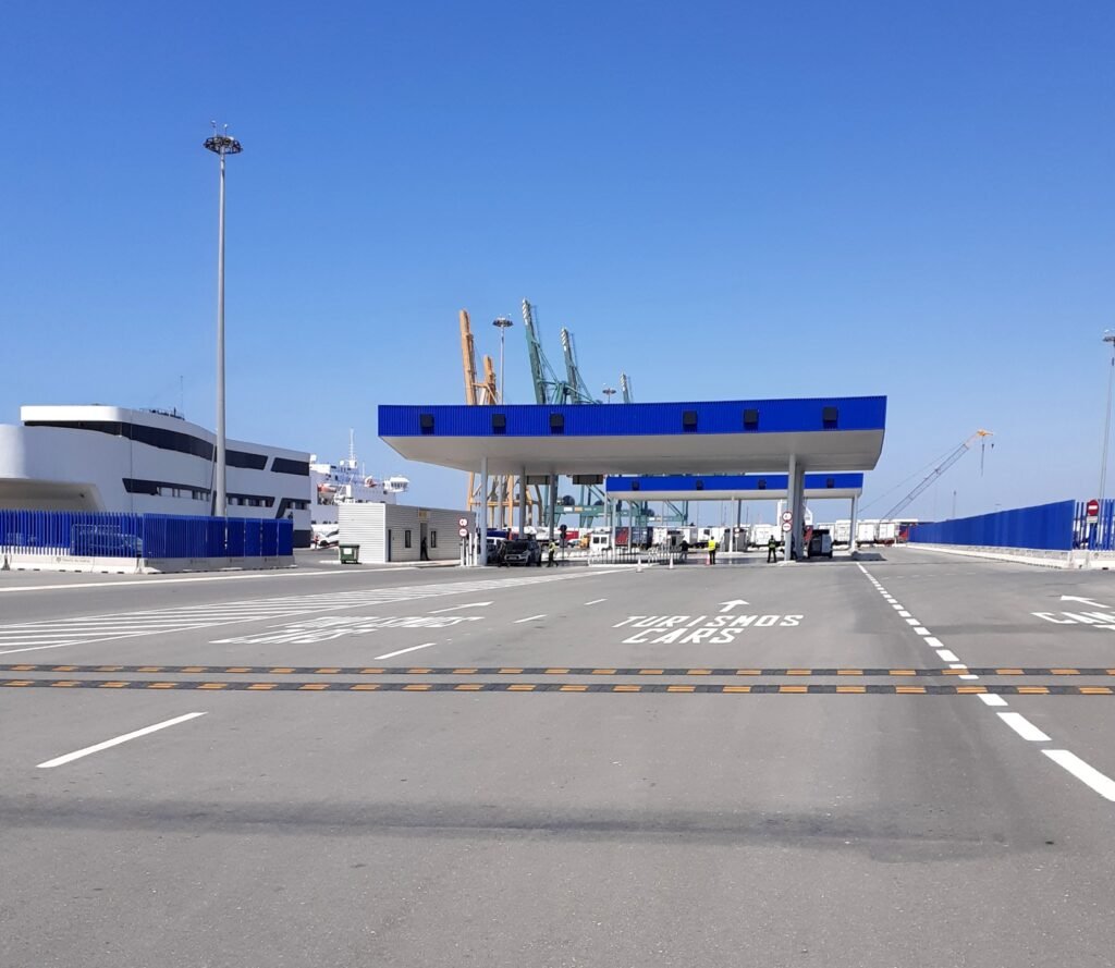 Ready to Board Ferry to Canary Islands